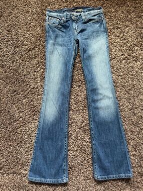 Vintage Y2K American Eagle Women's Bootcut Jeans Sz 2 reg stretch